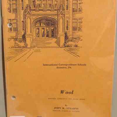 Wool : 6040, Replaces 469 / By John K. Stearns.