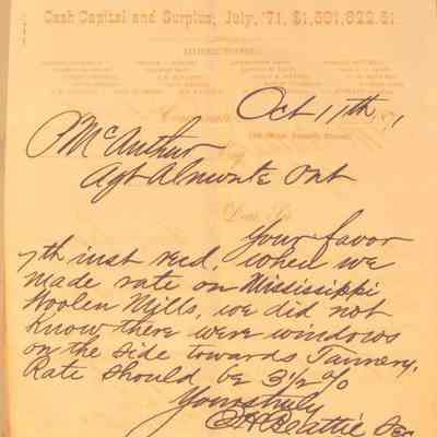 close-up of text