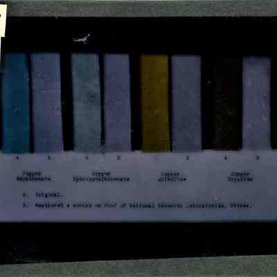 Glass-plate negative slide
