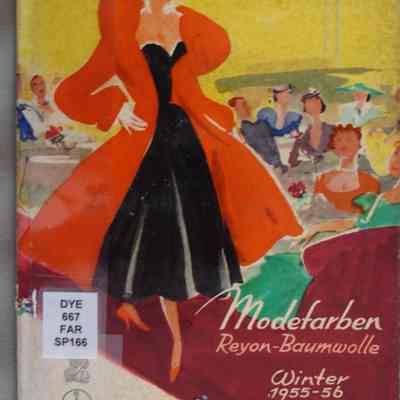 Modefarben : Winter 1955/56.