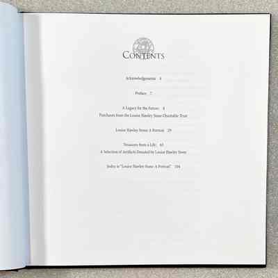 Louise Hawley Stone: A Life and Legacy - Table of Contents