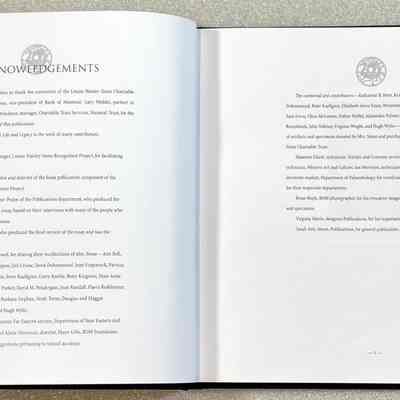 Louise Hawley Stone: A Life and Legacy - Acknowledgements: Dorothy Burnham mentioned on the first page of the acknowledgements.