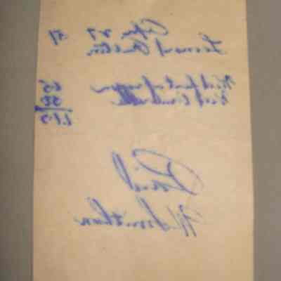 Mississippi Repair Service receipt for Leonard Fulton