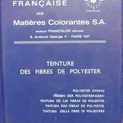 Polyester dyeing.