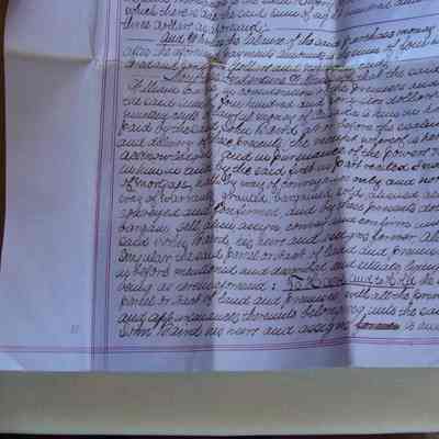 Bottom Section Page 4 Front