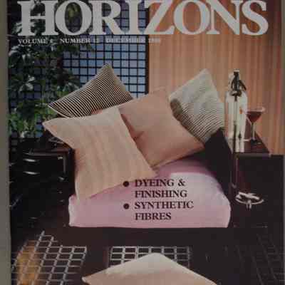 Textile horizons : The international magazine of The Textile Institute / Editor Ted Love.