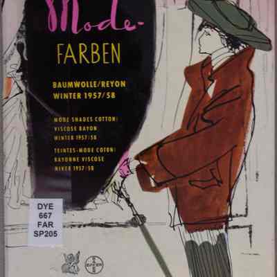 Modefarben : Winter 1957/1958.