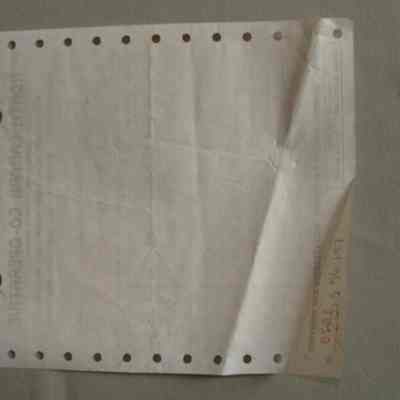 North Lanark Co-operative invoice by Len Fulton.