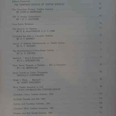 Canadian textile journal's : Manual of the textile industry of Canada May, 1958 / Editor: John M. Merriman.