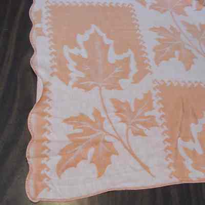 Maple Leaf Bedspread