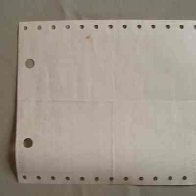 John Lindsay Receipt