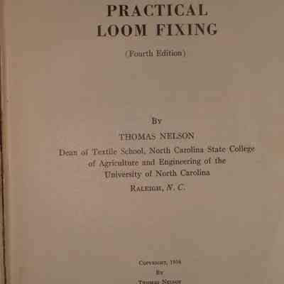 Practical loom fixing / by Thomas Nelson.