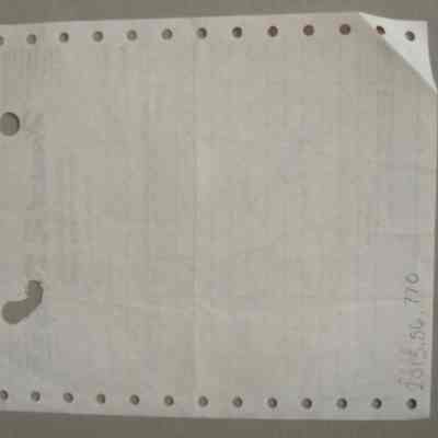 Howard R. Davey General Contractor receipt for Mr. Fulton
