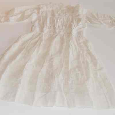 Front of gown
