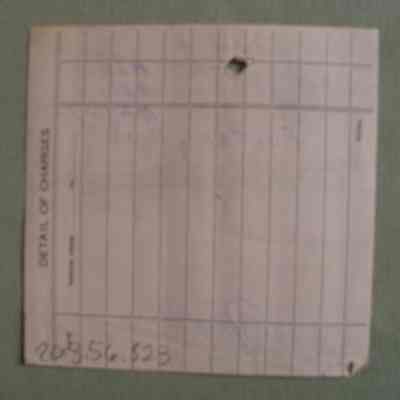 Bell Telephone Company of Canada bill for Fulton Bros.