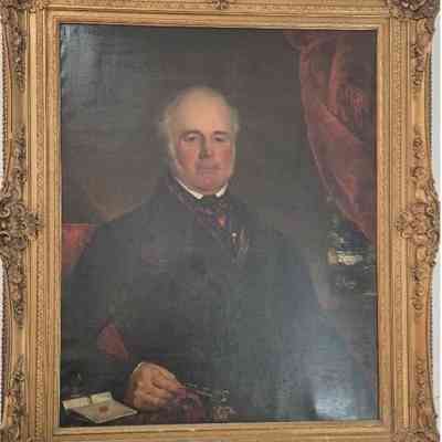 Painting of James Hamilton Wylie