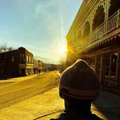 James Naismith Statue on Mill Street