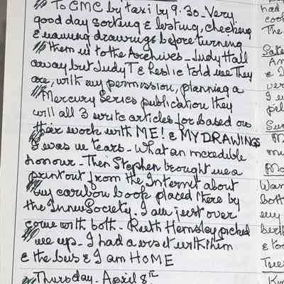 Diary of Dorothy Burnham, 1999