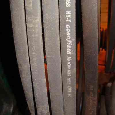 1991.03.01 (one of two sets of motor belts)