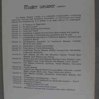 Master Weaver - Yarns and Fibres