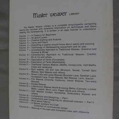Master Weaver - Creative Drafting and Analysis