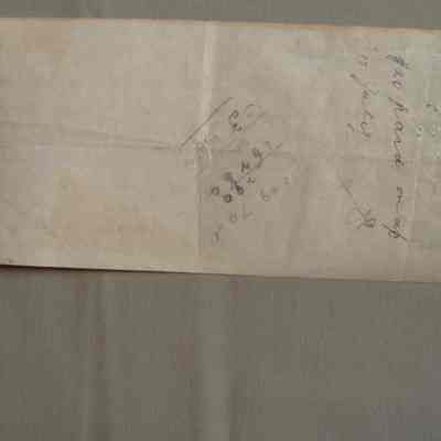 Receipt to John Fulton from the Bank of Montreal