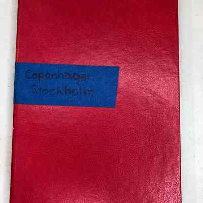 Travel Diary of Dorothy Burnham, "Copenhagen Stockholm"