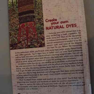 Create your own Natural Dyes