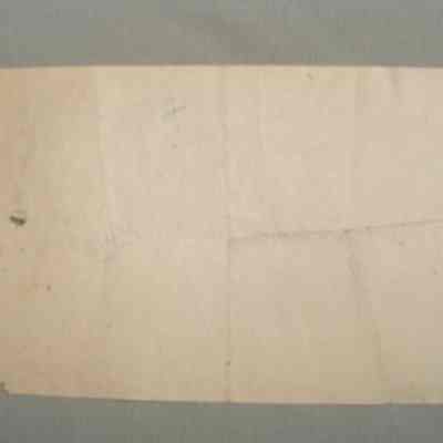 Almonte Garage receipt for Mr. Fulton