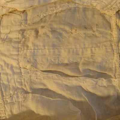 Cotton slip for christening dress