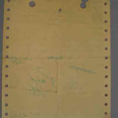 John Lindsay International Harvester receipt for Len Fulton