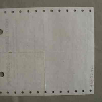 North Lanark Co-operative invoice for Len Fulton