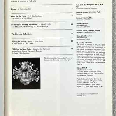 Rotunda - Table of Contents