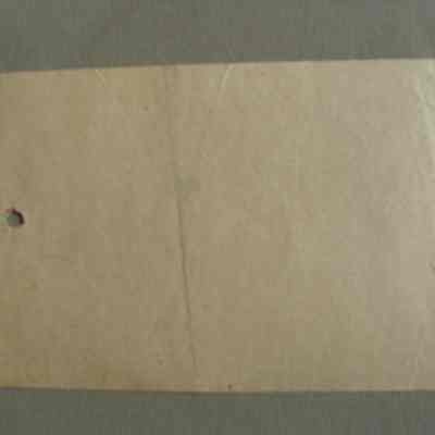 N. S. Lee & Son Hardware and Coal receipt for Len Fulton