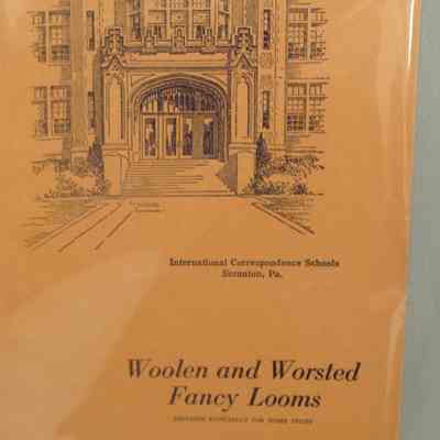 Woolen and worsted fancy looms: 487A, Part 1 / By Gorton James and C.E. Johnston.