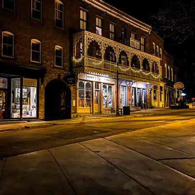 Empty Mill Street During COVID-19