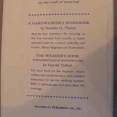 The Shuttlecraft Book of American Hand-Weaving