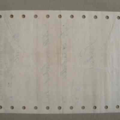 Almonte Building Supply receipt for Mr. Fulton