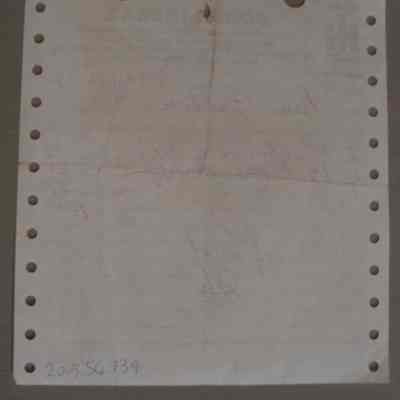 John Lindsay International Harvester receipt for Len Fulton
