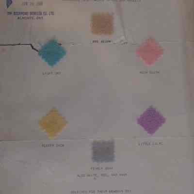 Promotional colors-spring 1969 : Sweaters, sportswear, socks, and anklets.