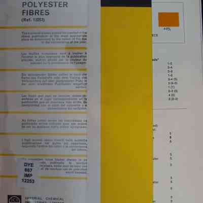 Dispersol fast yellow T3R.