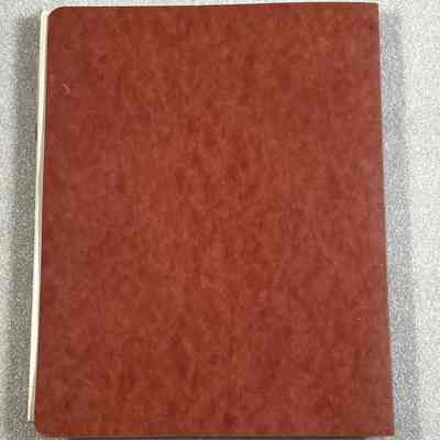 Staff Lecture Notes - Back Cover