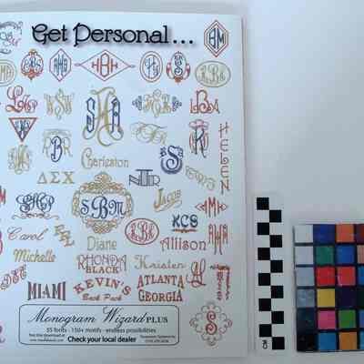 Designs in Machine Embroidery Volume 59 Back