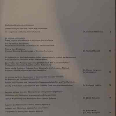 Dyeing from organic solvents / Managing Editor: Dr. B. Kramer; Editor: Joachim Zahn.