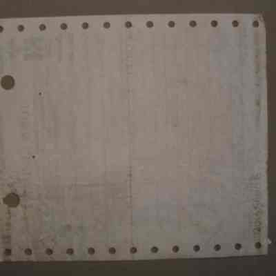 John Lindsay International Harvester receipt for Len Fulton
