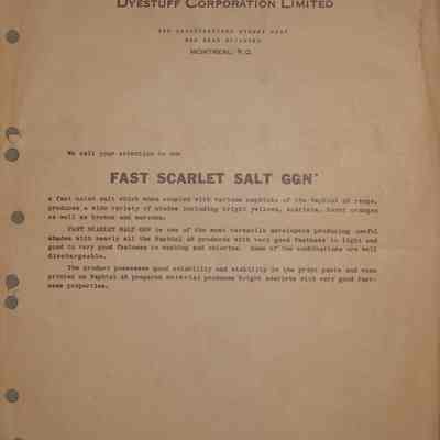 Fast scarlet salt ggn.