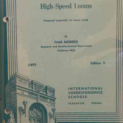 Draper high-speed looms: 5499 / By Ivar Moberg.