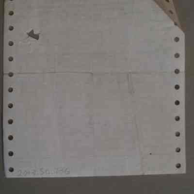 John Lindsay International Harvester receipt for Len Fulton