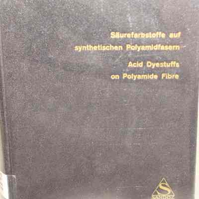 Acid dyestuffs on polymide fibre.