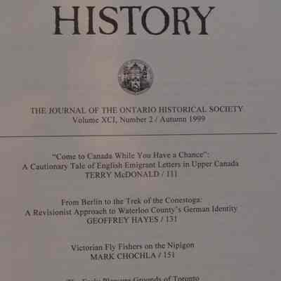 Ontario History.